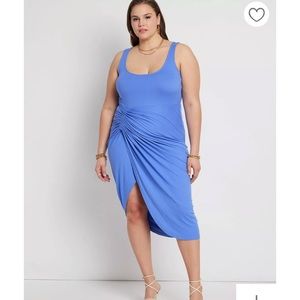 NWT Eloquii Gathered Skirt Dress size 20